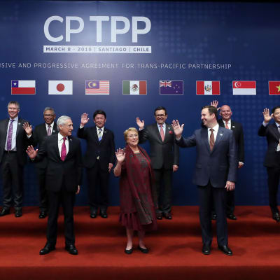 Elva länder kring Stilla havet undertecknade nyligen ett nedbantat TPP-avtal i Chile 