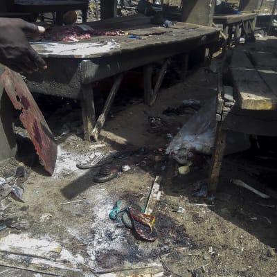 En bomb detonerade i staden Maiduguri i norra Nigeria i juni 2015.
