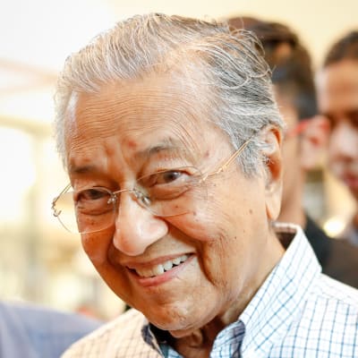 Porträtt på Malaysias premiärminister.