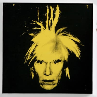 Självporträtt av Andy Warhol