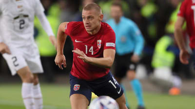 Julian Ryerson i Norges landslag.