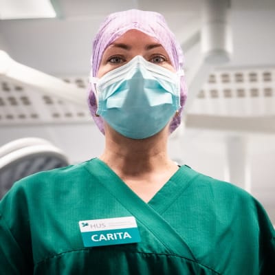 Carita Vuorenpää, sjuksköterska 