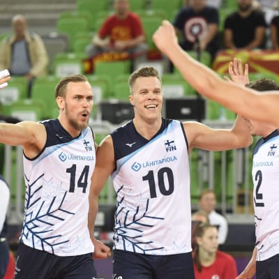 Markus Kaurto, Urpo Sivula, Eemi Tervaportti ja Antti Ronkainen