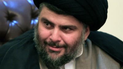 Den irakiska politikern Muqtada al-Sadr.