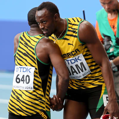 Usain Bolt och Nesta Carter har vunnit många medaljer tillsammans.