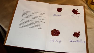 Vittnesbekräftelse, Haga Slott, Prins Oscar 3.3.2016