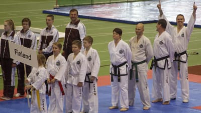 Taekwondolag i Balt cup.