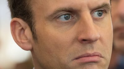 Franska politikern Emmanuel Macron 2017
