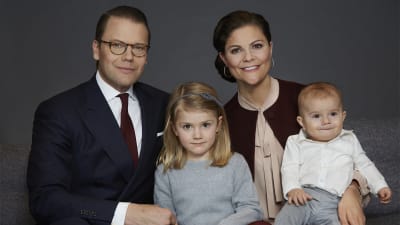 Kronprinsessfamiljen 2017.
