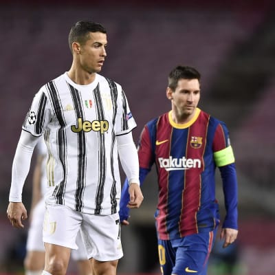 Kohtasivatko jalkapallosuuruudet Cristiano Ronaldo ja Lionel Messi viimeisen kerran tiistaina? 