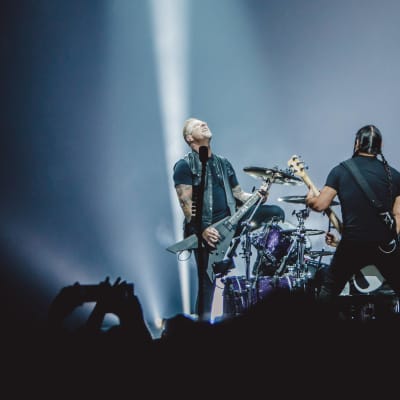 Två av Metallicas medlemmar.