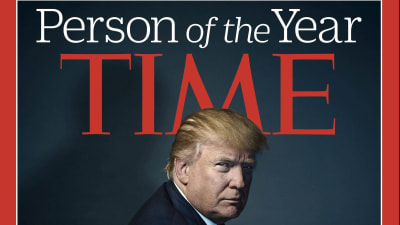 Efter presidentvalet 2016 utnämndes Donald Trump till årets person av Time.