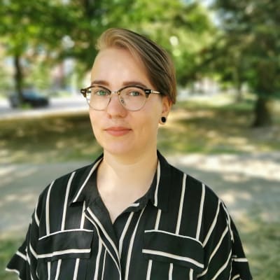 Petra Oksa Tampereen Sorsapuistoss