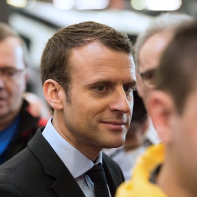 Franska politikern Emmanuel Macron 2017