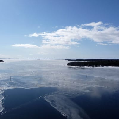 Vy från Replotbron i Korsholm