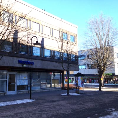 Nordeas kontor på Köpmansgatan i Karis. 