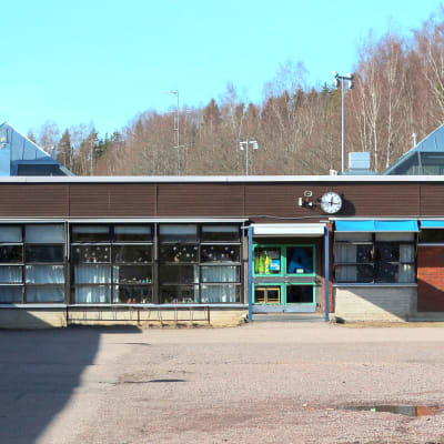 Söderkulla skolcentrum tom gårdsplan
