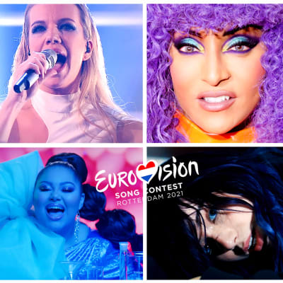 Kuvakollaasi tämän vuoden Euroviisukilpailijoista.