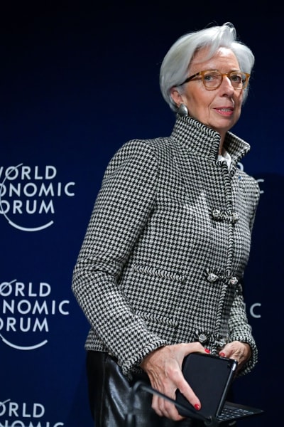 Christine Lagarde på WEF