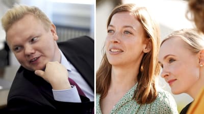 Kurvinen, Andersson och Ohisalo.