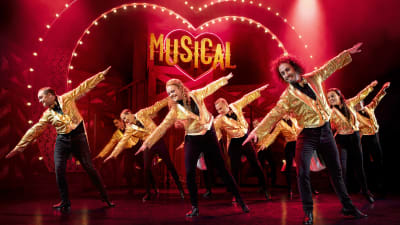 Dansscen ur föreställningen Something Rotten!