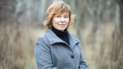 Helsingin lastenkulttuuripäällikkö Pirjetta Mularin potretti.