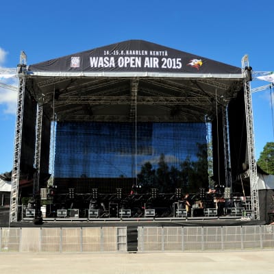Scenen för Wasa Open Air