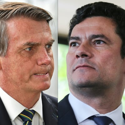 Bolsonaro och Moro.