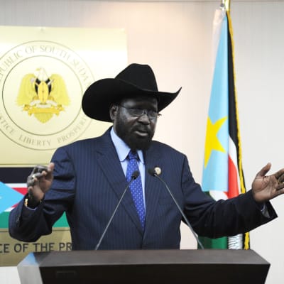Sydsudans president Salva Kiir