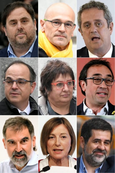 Katalanska separatistledare