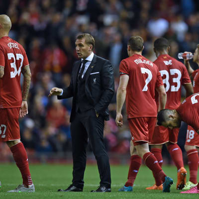 Brendan Rodgers och Liverpool segade sig vidare.