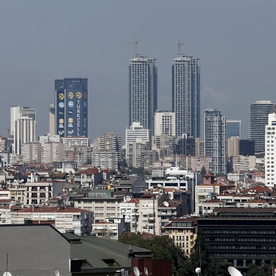 Finansdistriktet i Istanbul