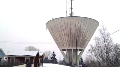 Vattentornet på Kvarnbacken i Borgå