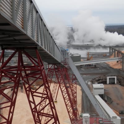 Bioetanolfabriken byggs på UPM:s och Alholmens Krafts industriområde vid Alholmen