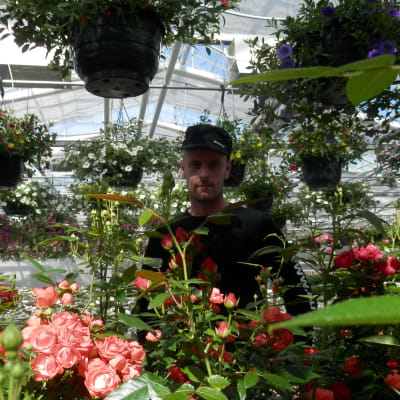 Johan Sund, vd för Sunds trädgård