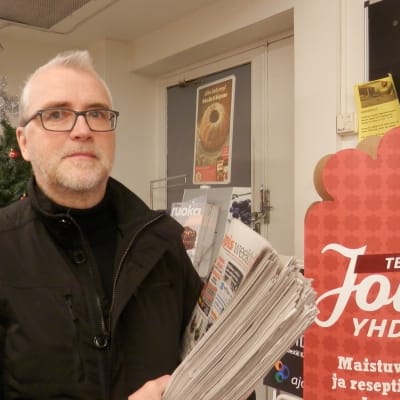 Projektchef Kaj Högstedt vid Jeppis Weekly