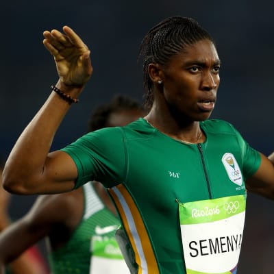 Caster Semenya Rion olympialaisissa.
