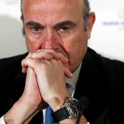 Spaniens ekonomiminister Luis de Guidos