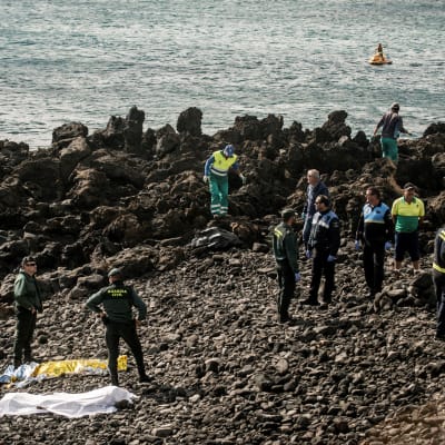 Migranter hittades döda på Costa Teguise, Lanzarote