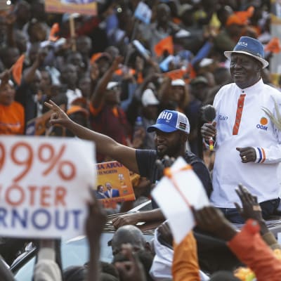 Oppositionsledaren Raila Odinga ställer upp i presidentvalet för fjärde och sannolikt sista gången.