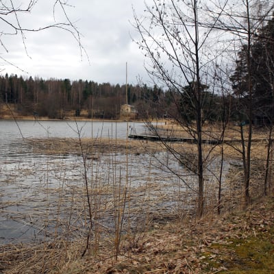 Strand i Langansböle