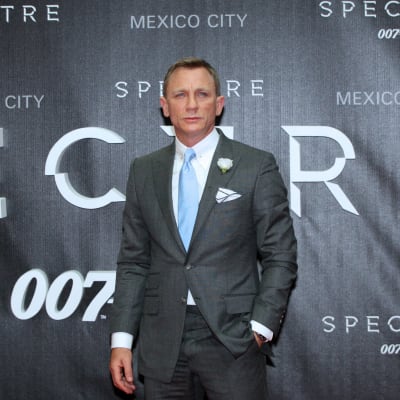 Daniel Craig inför premiären för Spectre i Mexico City i november 2015.
