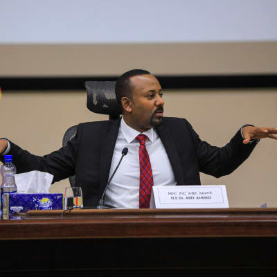 Etiopian pääministeri Abiy Ahmed.