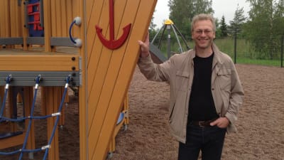 Mikko Kaunisto har planerat parken
