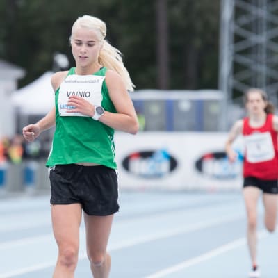 Alisa Vainio kilpaili kotikentällään Lappeenrannassa Kalevan kisoissa elokuussa 2019. Sen jälkeen tilillä on vain yksi startti, Dohan MM-maraton syyskuussa 2019.