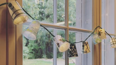 Ljusslinga med muggar