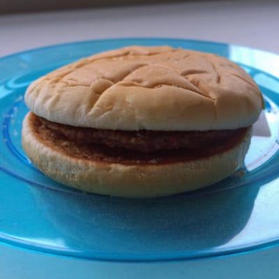 3 vuotta vanha hampurilainen lähi