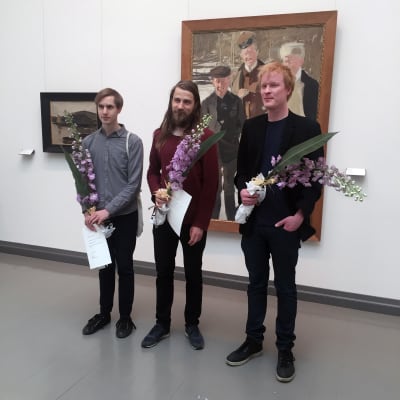 Appu Jasu, Nestori Syrjälä och Okko Pöyliö.