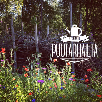 Strömsön puutrahillan logo