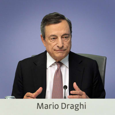 Europeiska centralbankens ordförande Mario Draghi.